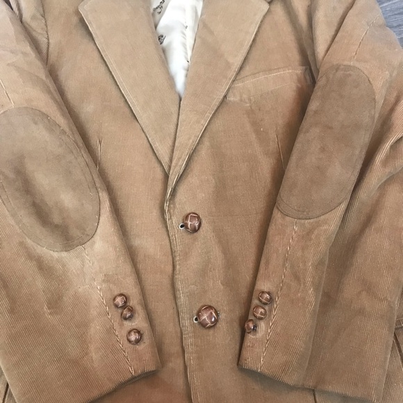 Vtg Kentfield cordouroy jacket 2 button blazer 42R - Picture 2 of 8